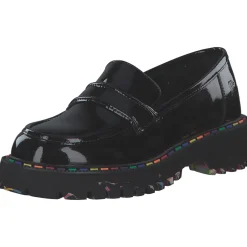 2 Go Shoes 8983401-902, Mokassins, Damen, schwarz (lack)