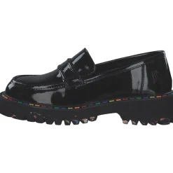 2 Go Shoes 8983401-902, Mokassins, Damen, schwarz (lack)