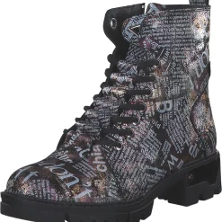 2 Go Shoes 8063501-99, Stiefeletten, Damen, metallic bedruckt