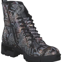 2 Go Shoes 8063501-99, Stiefeletten, Damen, metallic bedruckt