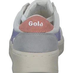 Gola Grandslam Trident CLA415, Schnürschuhe, Damen, white/lavender/terracotta