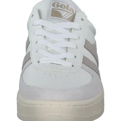 Gola Grandslam Trident CLA415, Schnürschuhe, Damen, white/feather grey/oat