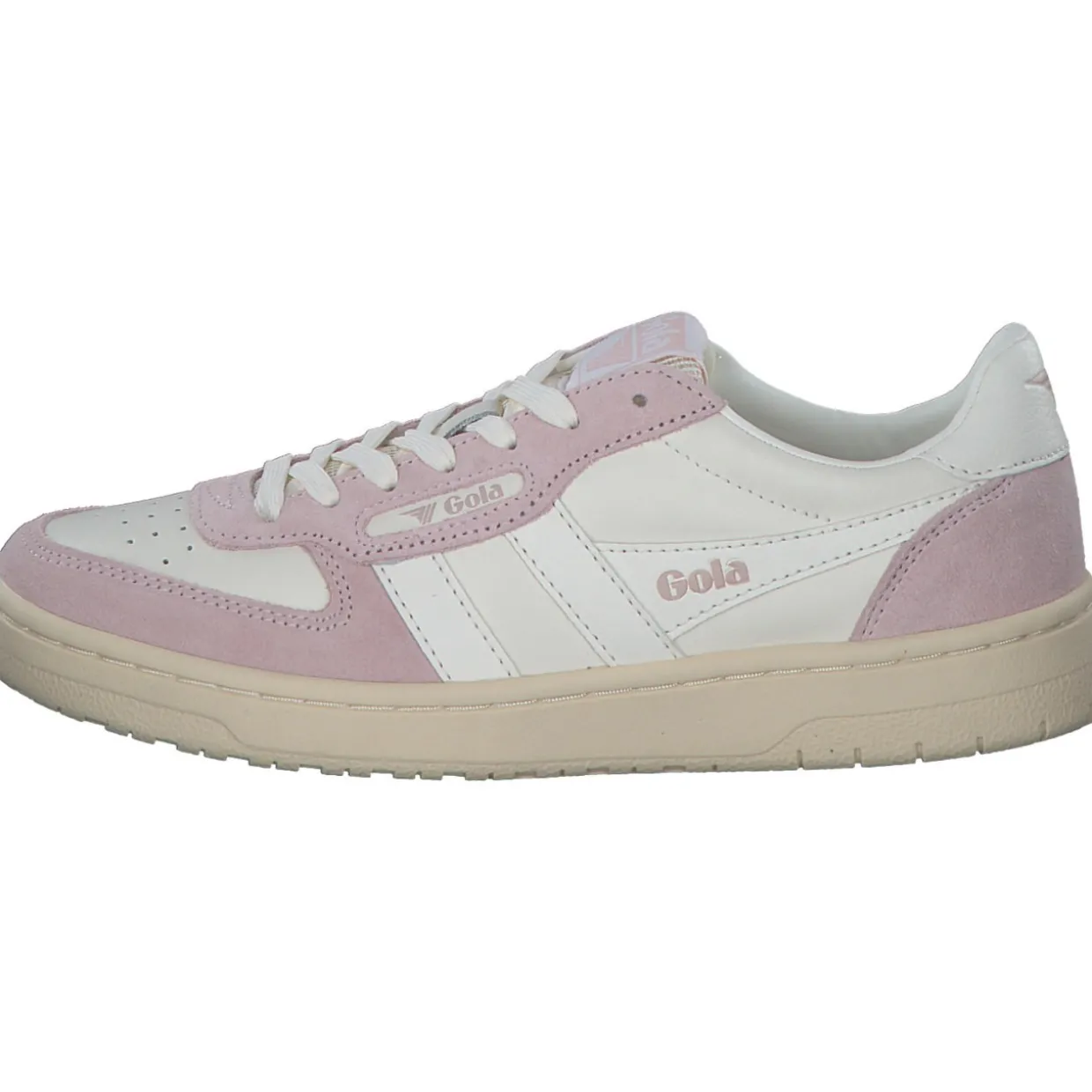 Gola Hawk 89 CLB760, Schnürschuhe, Damen, offwhite/rose/offwhite