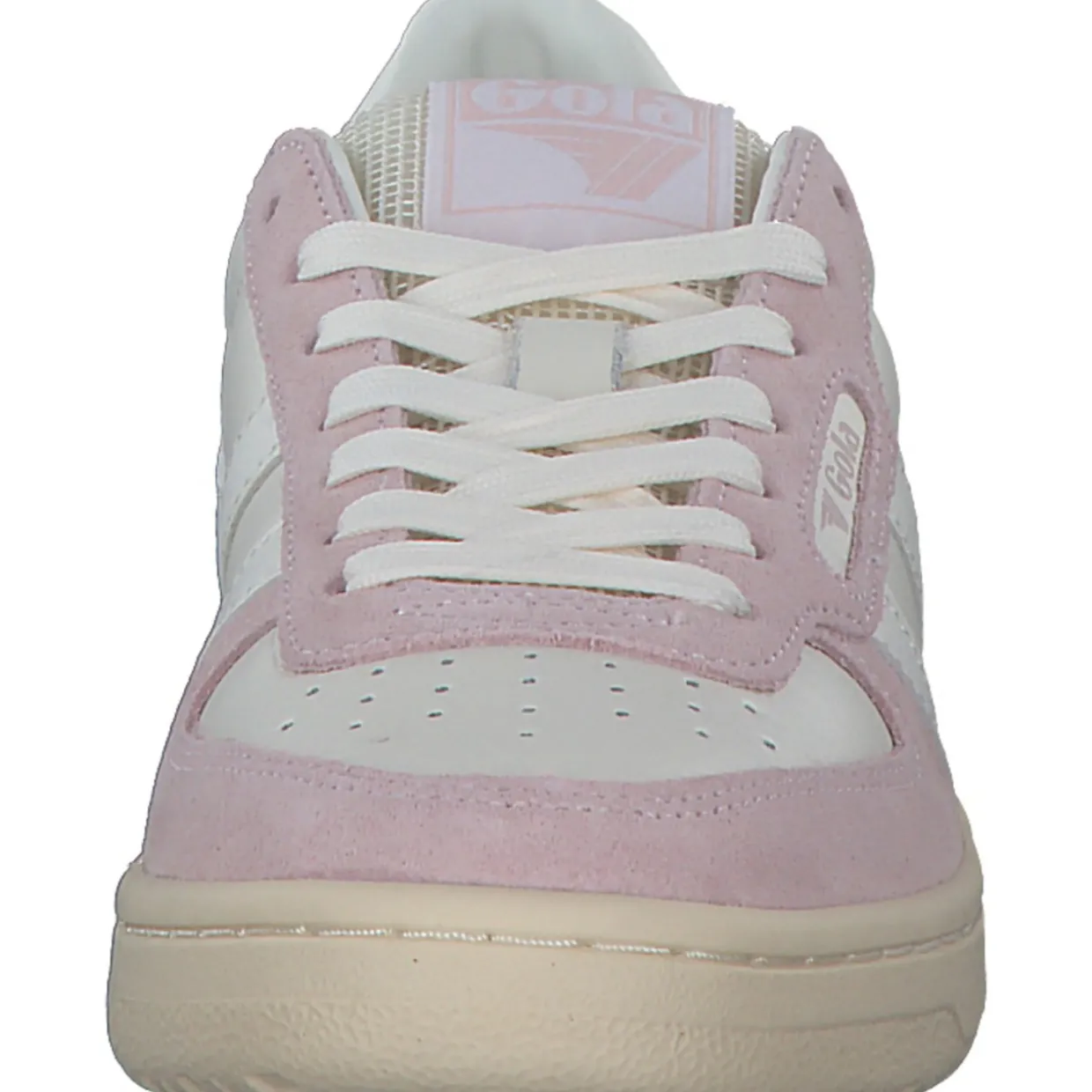 Gola Hawk 89 CLB760, Schnürschuhe, Damen, offwhite/rose/offwhite