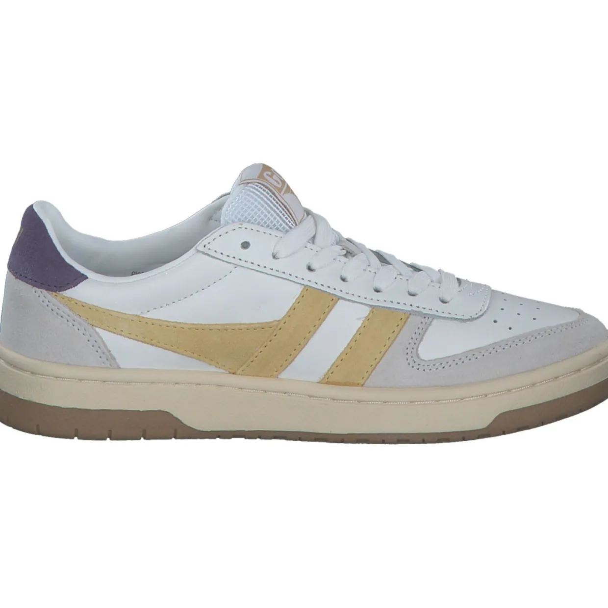 Gola Hawk CLB336, Schnürschuhe, Damen, white/pollen/plum