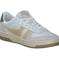 Gola Hawk CLB336, Schnürschuhe, Damen, white/pollen/plum