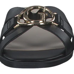 Guess FLJSYM, Pantoletten, Damen, Schwarz