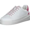 Guess FLTELB-LEA12, Schnürschuhe, Damen, white / pink