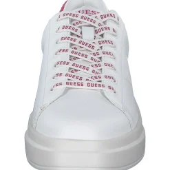 Guess FLTELB-LEA12, Schnürschuhe, Damen, white / pink