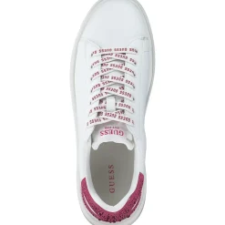 Guess FLTELB-LEA12, Schnürschuhe, Damen, white / pink