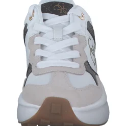 Guess Luckei FLPLUC, Schnürschuhe, Damen, white brown
