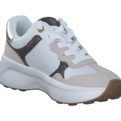 Guess Luckei FLPLUC, Schnürschuhe, Damen, white brown