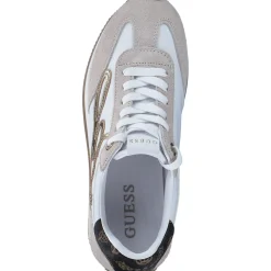 Guess Skroll FLPSKR, Schnürschuhe, Damen, White