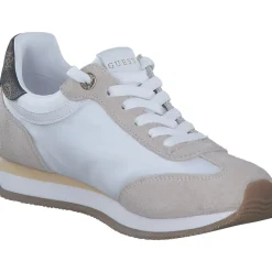 Guess Skroll FLPSKR, Schnürschuhe, Damen, White