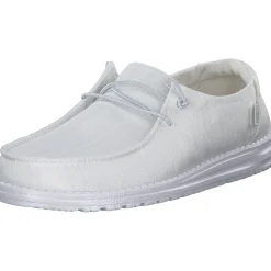 Hey Dude 40079, Schnürschuhe, Damen, weiss