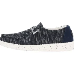 Hey Dude 40078, Schnürschuhe, Damen, dunkelblau meliert