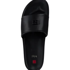 Högl 710080, Plateau-Pantoletten, Damen, Schwarz