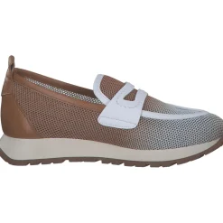 Hispanitas Schuhe Kansas HV254043, Mokassins, Damen, CUOIO/WHITE