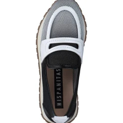 Hispanitas Schuhe Kansas HV254043, Mokassins, Damen, black/white