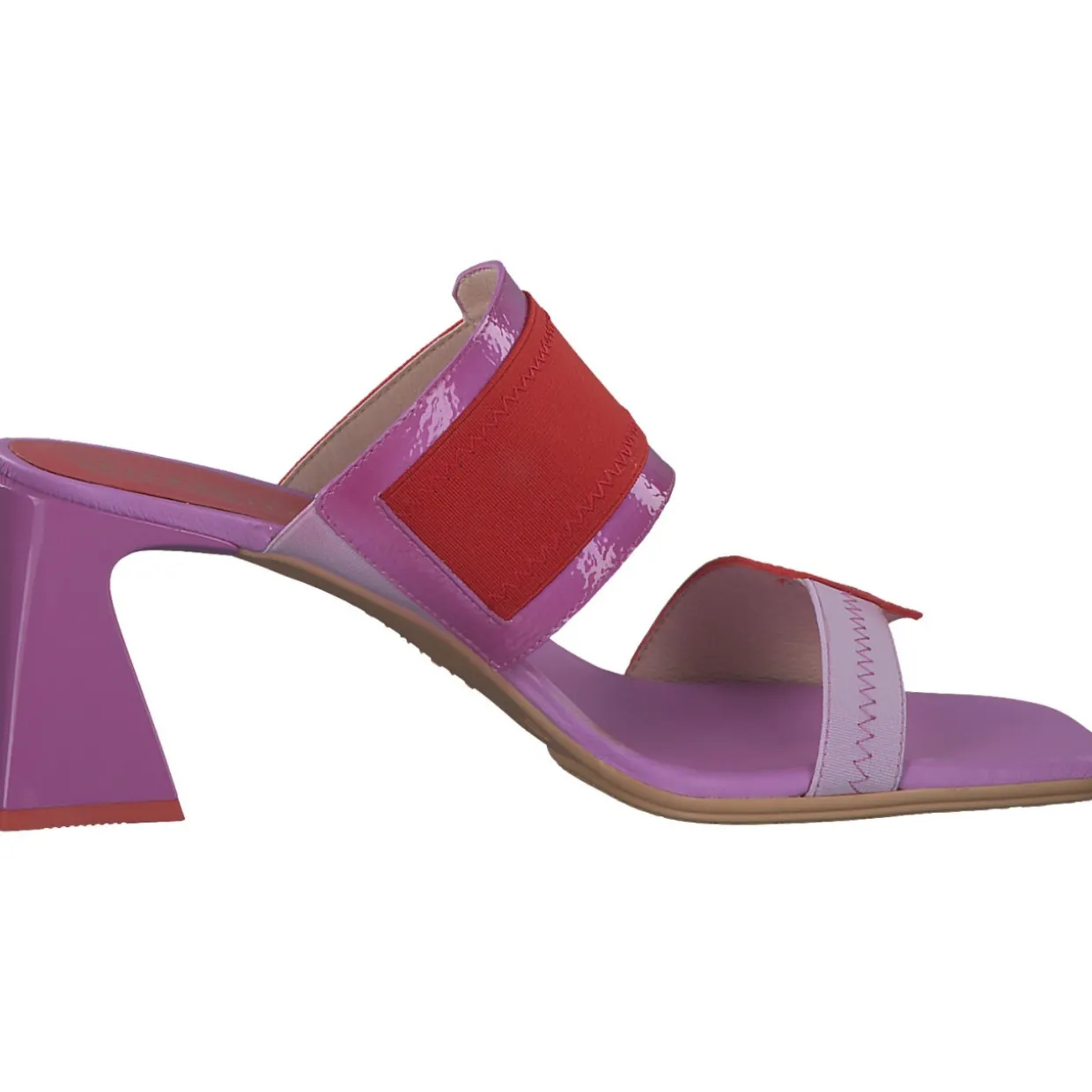 Hispanitas Schuhe Mallorca HV243327, Plateau-Pantoletten, Damen, Pink Lila