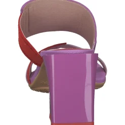 Hispanitas Schuhe Mallorca HV243327, Plateau-Pantoletten, Damen, Pink Lila