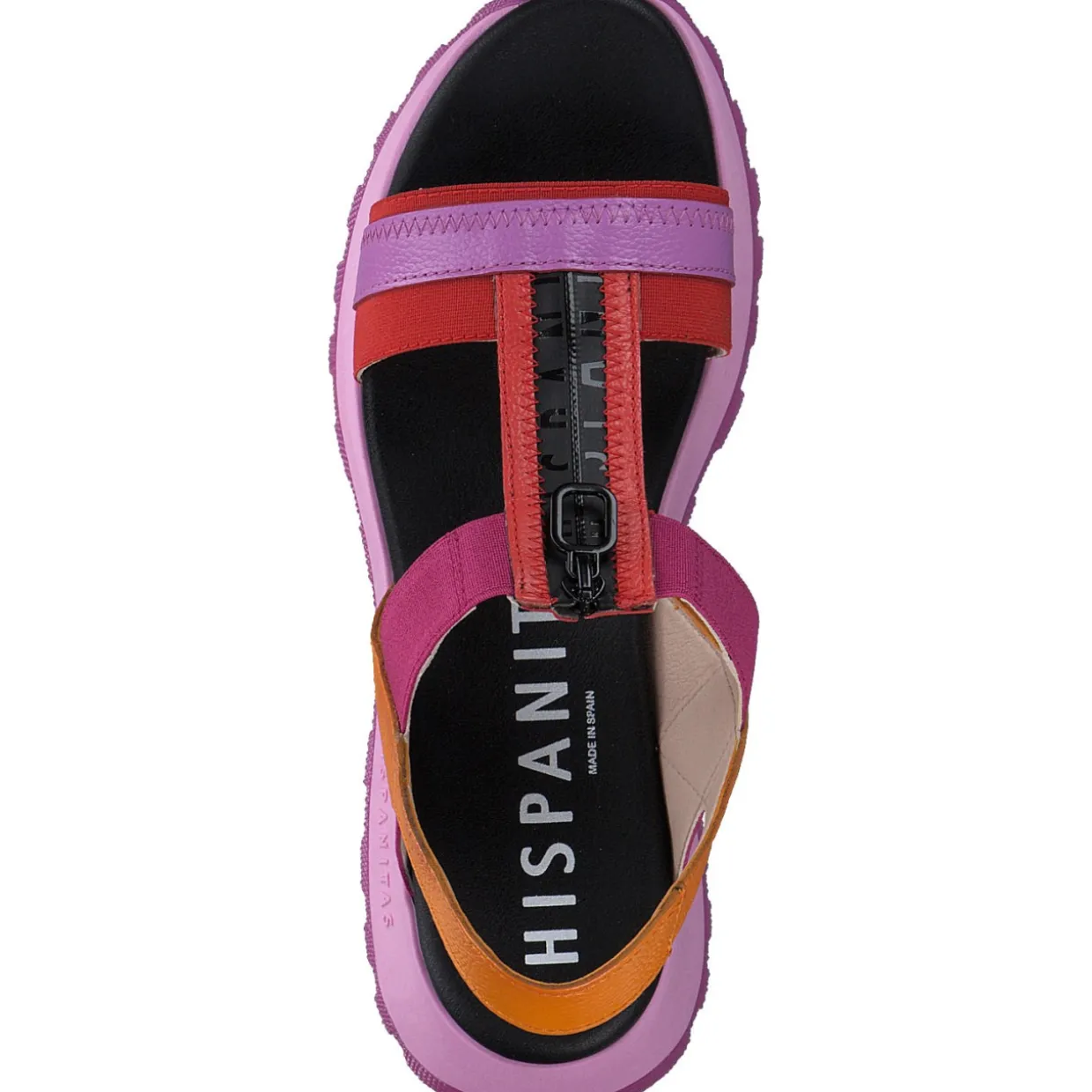 Hispanitas Schuhe Maui HV243308, Keilsandaletten, Damen, Mehrfarbig