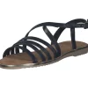 Idana 281406, Klassische Sandalen, Damen, Schwarz