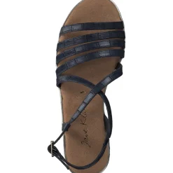 Idana 281406, Klassische Sandalen, Damen, Schwarz