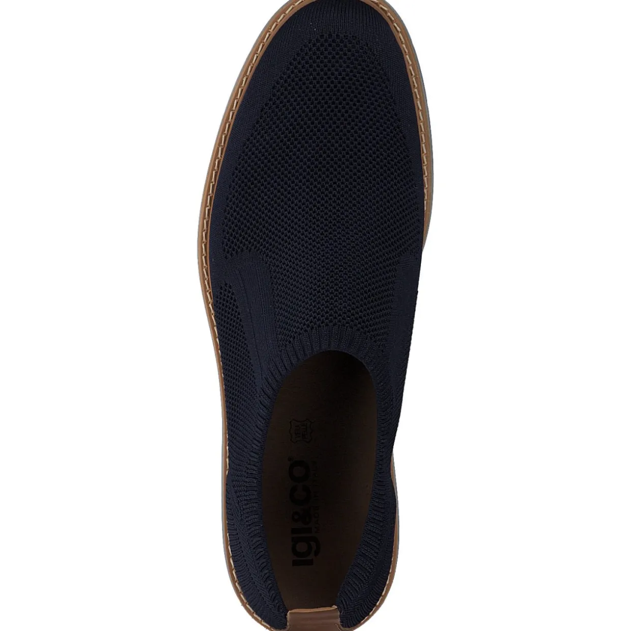 Igi&Co 56104, Sportliche Slipper, Herren, Blau