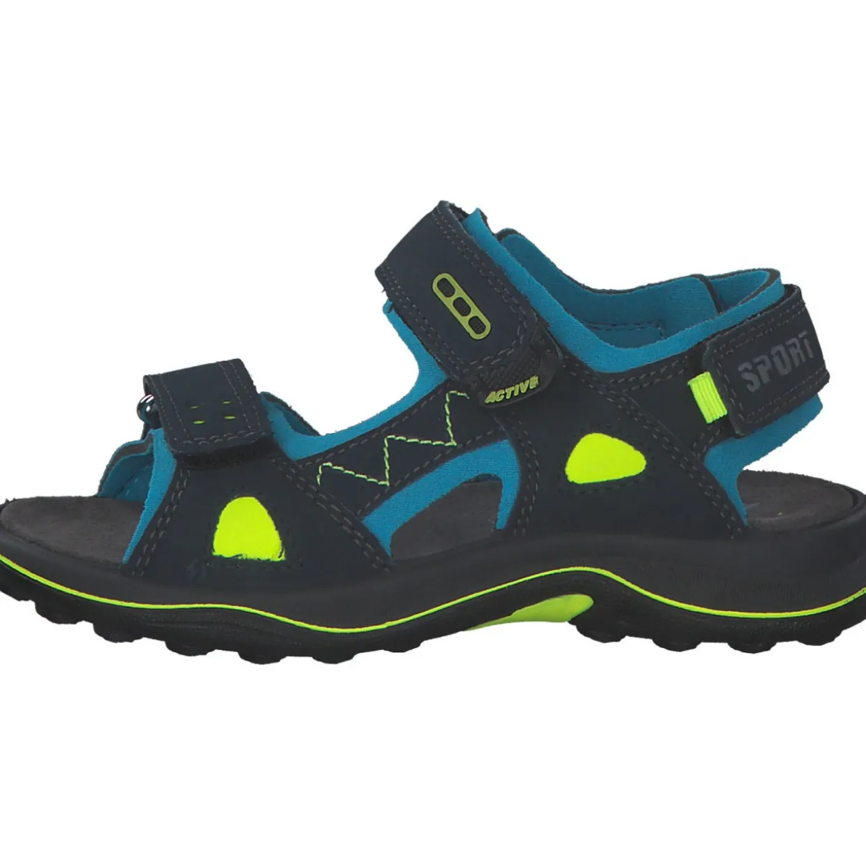 IMAC 382501, Sandalen (Kinder), Kinder, blue/giallo