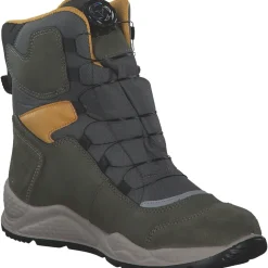 IMAC 681689-00930/038, Winterstiefel, Kinder, waldgrün/ockergelb