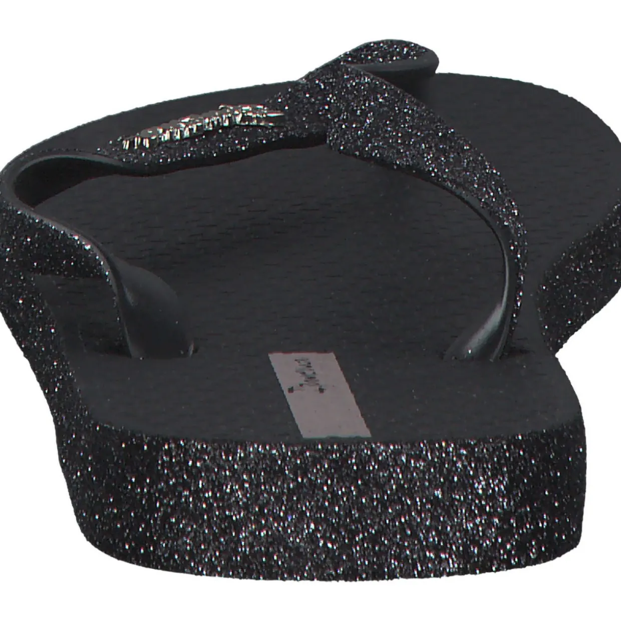 Ipanema Maxi Glow Fem 27000, Zehentrenner, Damen, black/glitter dk grey