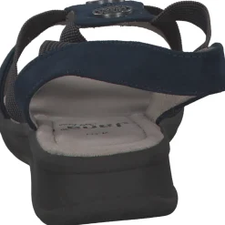 Jana Shoes 28165, Keilsandaletten, Damen, navy