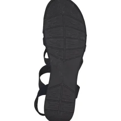 Jana Shoes 28165, Keilsandaletten, Damen, navy