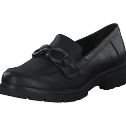 Jana Shoes 24763, Mokassins, Damen, Schwarz