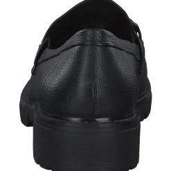 Jana Shoes 24763, Mokassins, Damen, Schwarz