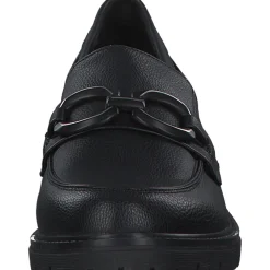 Jana Shoes 24763, Mokassins, Damen, Schwarz