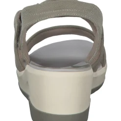 Jana Shoes 28760, Plateau-Sandaletten, Damen, sage