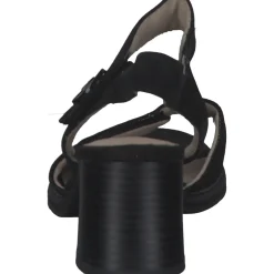 Jana Shoes 88313, Plateau-Sandaletten, Damen, black