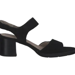 Jana Shoes 88313, Plateau-Sandaletten, Damen, black