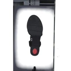 Jana Shoes 88313, Plateau-Sandaletten, Damen, black