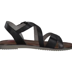 Jana Shoes 28115, Sandalen, Damen, Schwarz