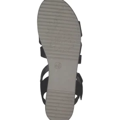 Jana Shoes 28115, Sandalen, Damen, Schwarz