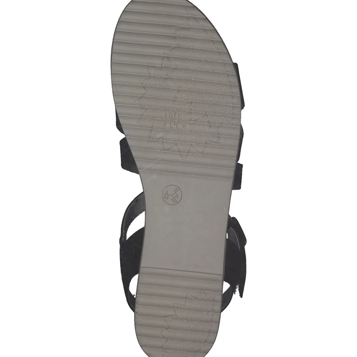 Jana Shoes 28115, Sandalen, Damen, Schwarz