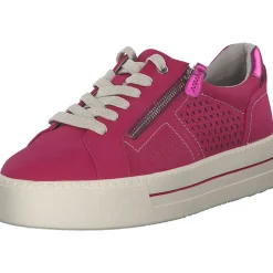 Jana Shoes 23764, Schnürschuhe, Damen, Pink