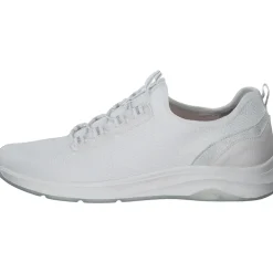 Jana Shoes 24761, Schnürschuhe, Damen, white