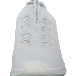 Jana Shoes 24761, Schnürschuhe, Damen, white