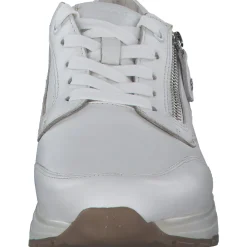 Jana Shoes 83711, Schnürschuhe, Damen, white