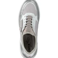 Jana Shoes 23775, Schnürschuhe, Damen, LT GREY