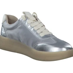 Jana Shoes 23784, Schnürschuhe, Damen, SILVER
